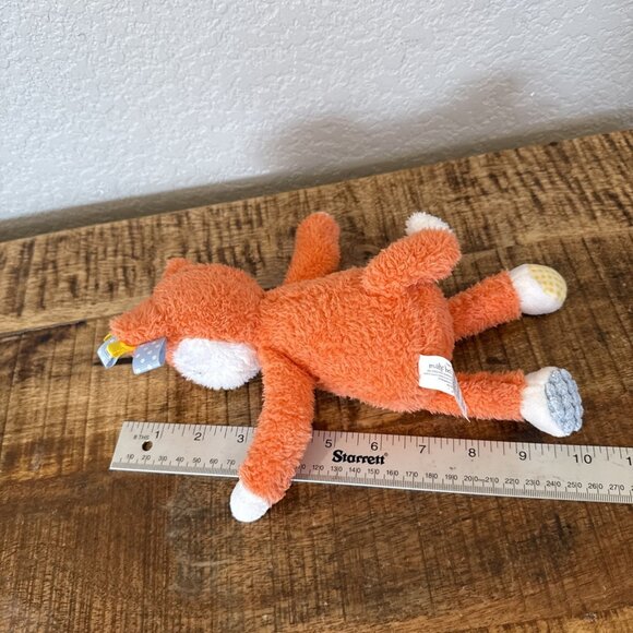 Make Believe Ideas Cutie Snuggables Easter Plush Stuffed Animal - Fox Ribbon Tag - Picture 6 of 7